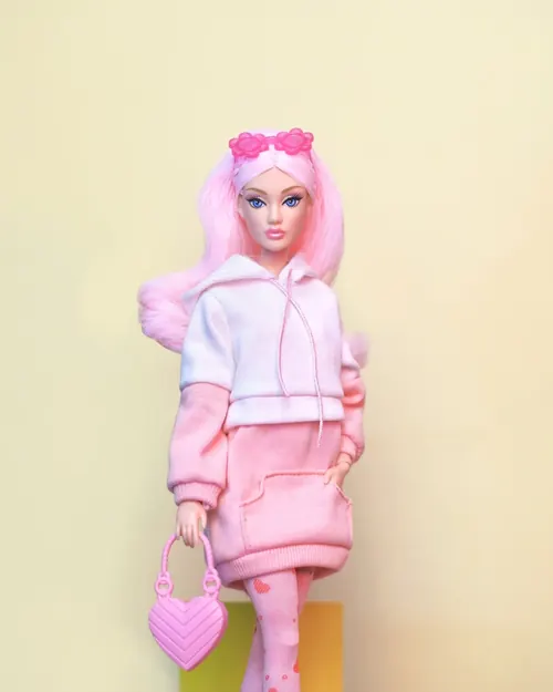 Defa Lucy Love · Розовое худи